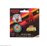Stranger Things Set of 4 Pin Badges Season 4 - CR3283