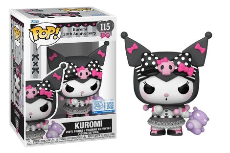 Funko POP! Sanrio: Hello Kitty and Friends - Kuromi (20th Anniversary) #115 (Exclusive Figure)