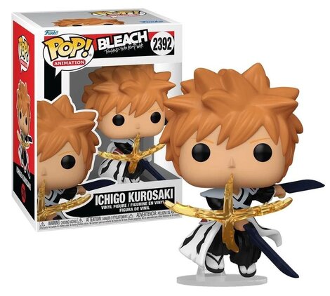Funko Pop! Animation: Bleach Thousand Year Blood War - Ichigo Kurosaki #2392 Vinyl Figure 