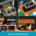 Original-Joyside Series Construction Set Retro Food Truck 19 cm - PASY-85011