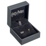 Harry Potter Sterling Silver Lightning Bolt And Glasses Stud Earrings - ESE0176