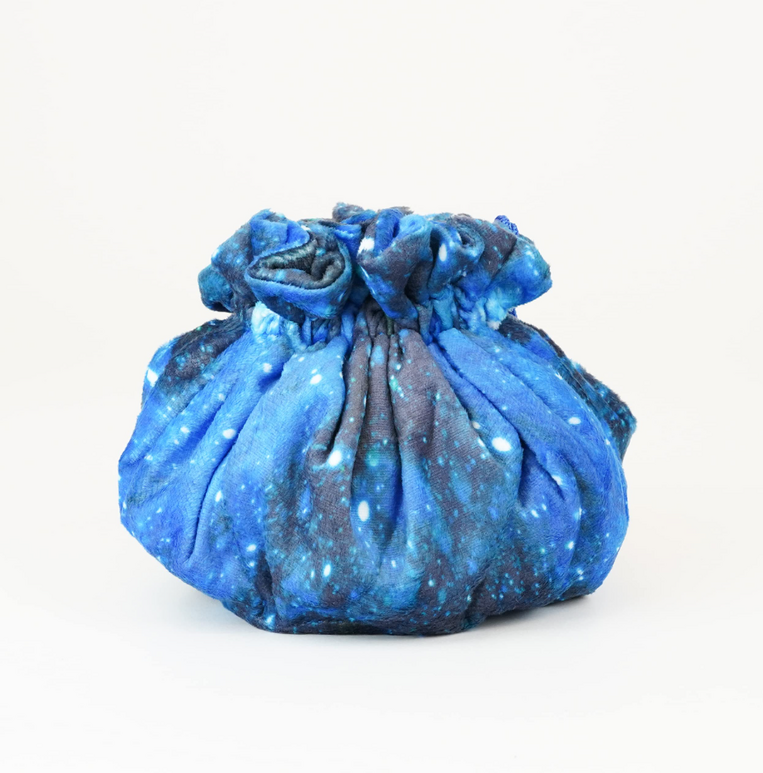Dice Bag With Compartments Velvet Galaxy - FNRL9101