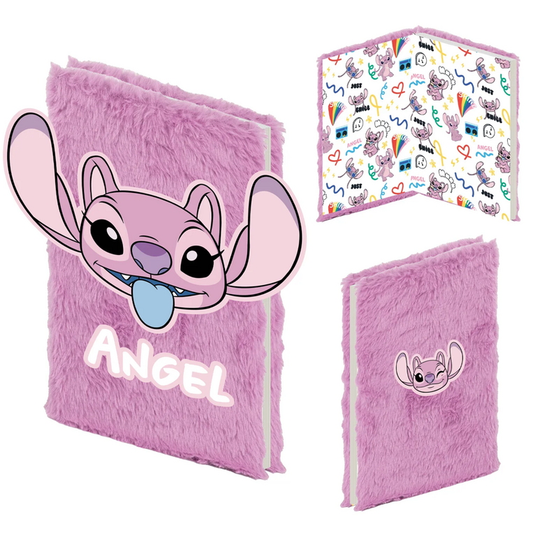 Lilo & Stitch Angel Plush Notebook - SR2402811