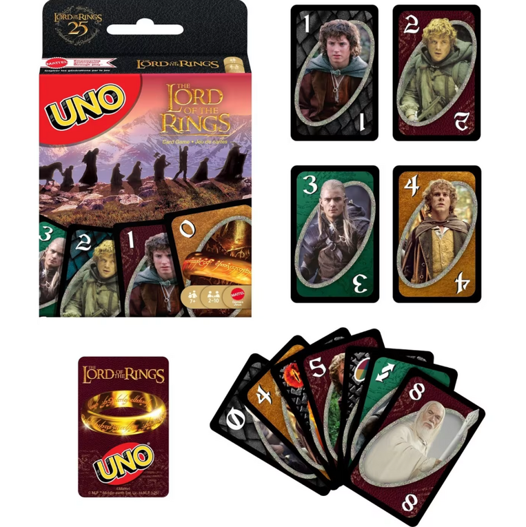 The Lord of The Rings Edition UNO Card Game - JMF13