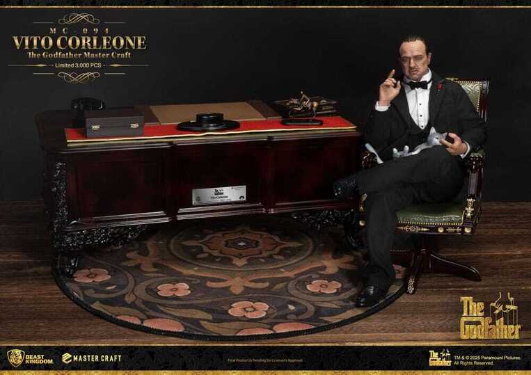 The Godfather Master Craft Statue Vito Corleone 31 cm - BKDMC-094