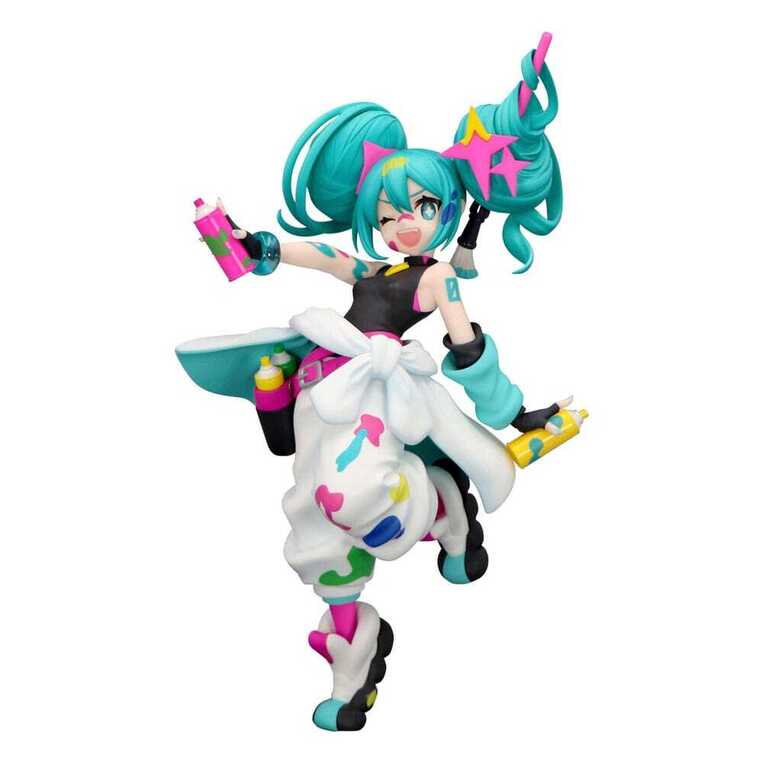Hatsune Miku Trio-Try-iT PVC Statue Miku Paint Girl 19 cm - FRYU50345