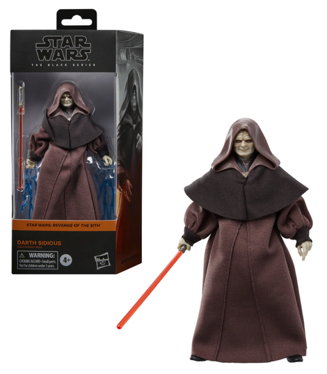 Star Wars Episode III Black Series Action Figure Darth Sidious 15 cm - G0023