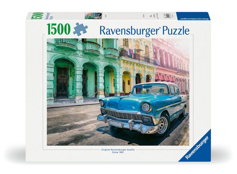 Ravensburger Παζλ 1500 τεμ. Κούβα - 12000722