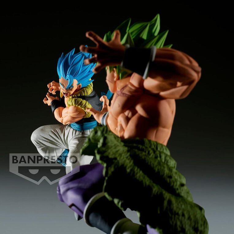 Dragon Ball Super SSGSS Gogeta vs SS Broly Match Makers Figure 12cm - BAN89557
