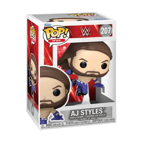 Funko Pop! WWE: W - AJ Styles #207 Vinyl Figure