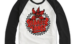 Stranger Things Checkered Circle Ls Long Sleeve Baseball - STR09453BSW- M