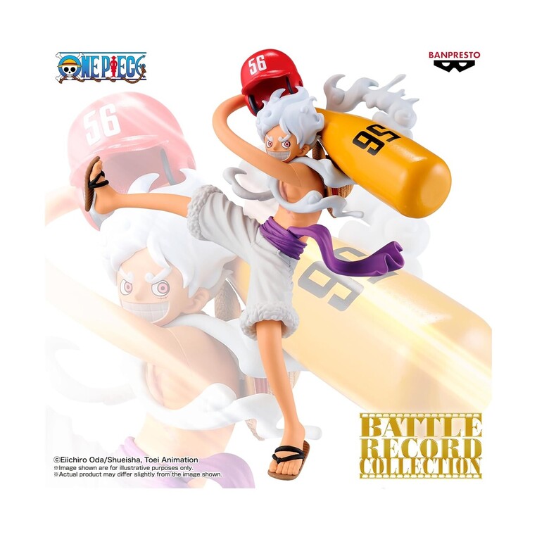 Battle Record Collection: One Piece - Monkey D.Luffy (Gear5) Statue (17cm) - BAN71188