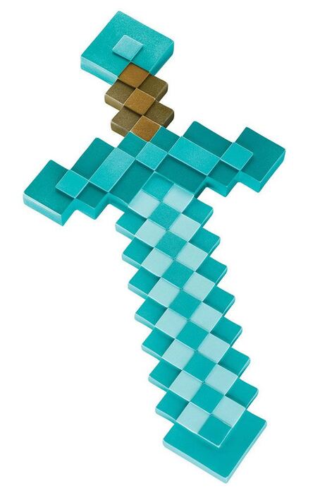 Minecraft Plastic Replica Diamond Sword 51 cm - DSG65684
