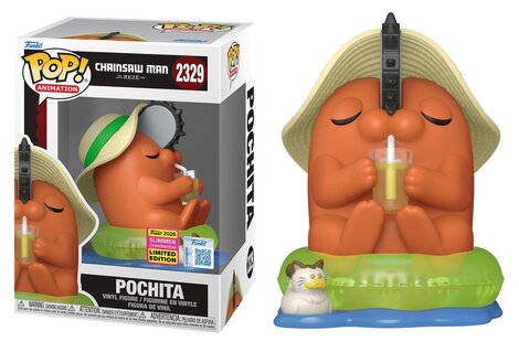 Funko POP! Chainsaw Man - Pochita #2329 (SDCC 2026 Exclusive) Figure 