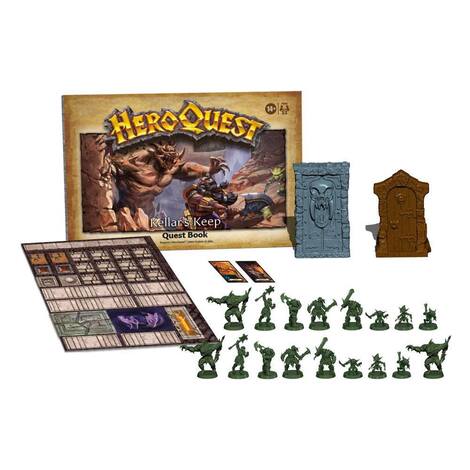 HeroQuest Kellar's Keep Quest Board Game Expansion - F4543