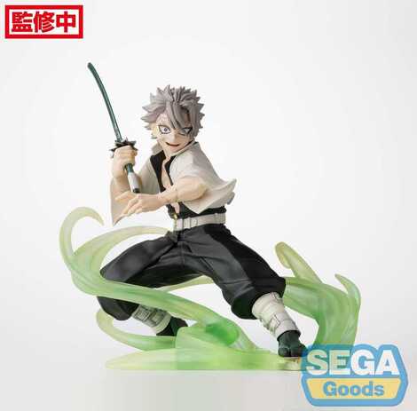 Demon Slayer: Kimetsu no Yaiba Xross Link Anime PVC Statue Sanemi Shinazugawa Hashira Training Arc 12 cm - SEGA42875 
