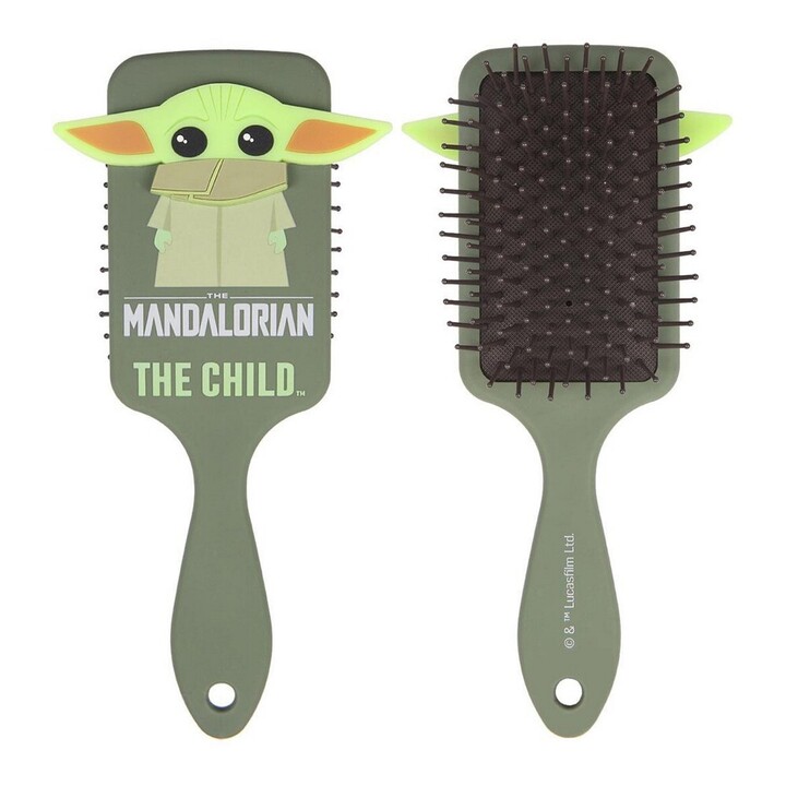 Star Wars The Mandalorian The Child Paddle Hair Brush - CRD2500001476