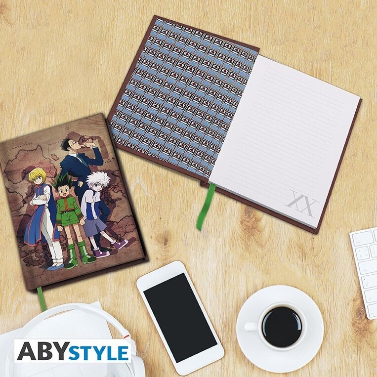 Hunter X Hunter - A5 Notebook "Group" - ABYNOT090