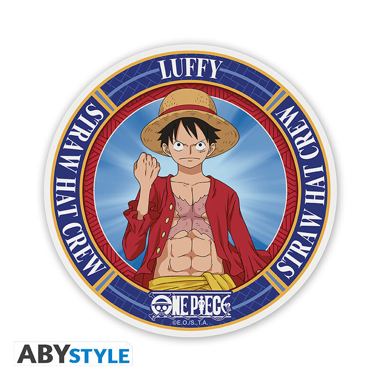 One Piece Ceramic Coasters "Monkey D. Luffy" - ABYCOS035 