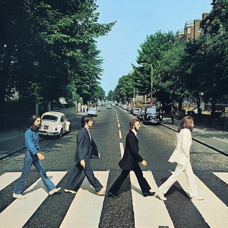 The Beatles (Abbey Road) Canvas Print 30 x 30cm - DC91419