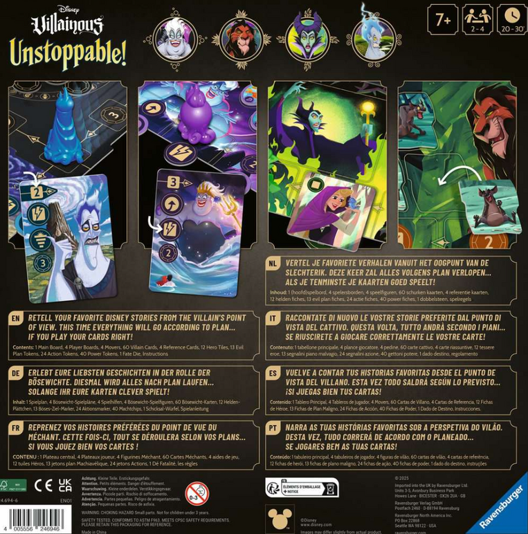 Επιτραπέζιο Παιχνίδι Disney Villainous: Unstoppable! - 05-24694