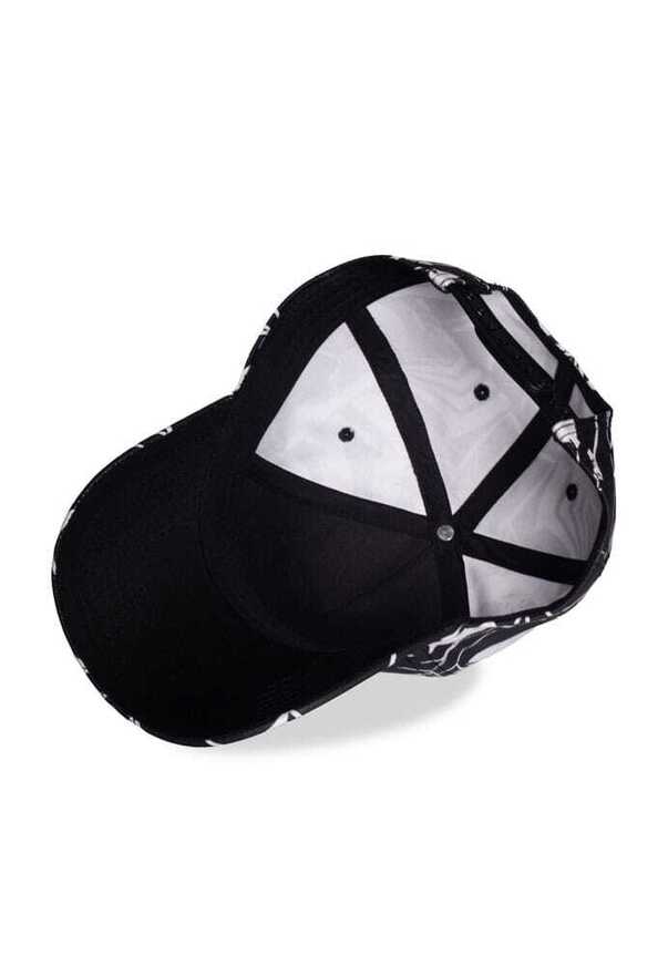 Marvel Spider-Man Baseball Cap Black & White All-over-Print - BA122372SPN