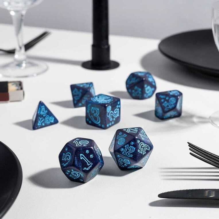 Jumbo Cats Jumbo Dice Set River - QWS-SJKSCAT19