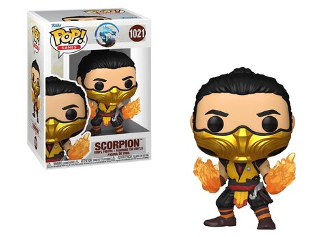 Funko POP! Mortal Kombat - Scorpion Figure #1021