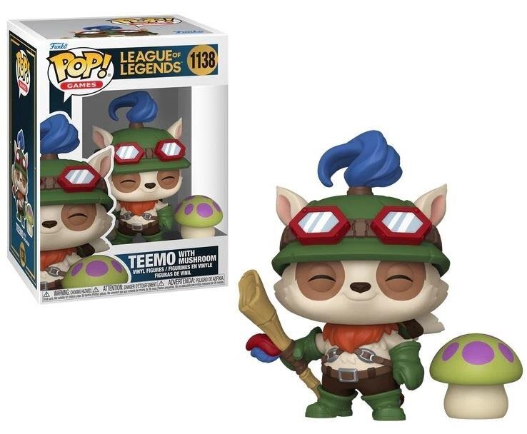 Funko POP! League of Legends - Teemo with Mushroom Figure #1138
