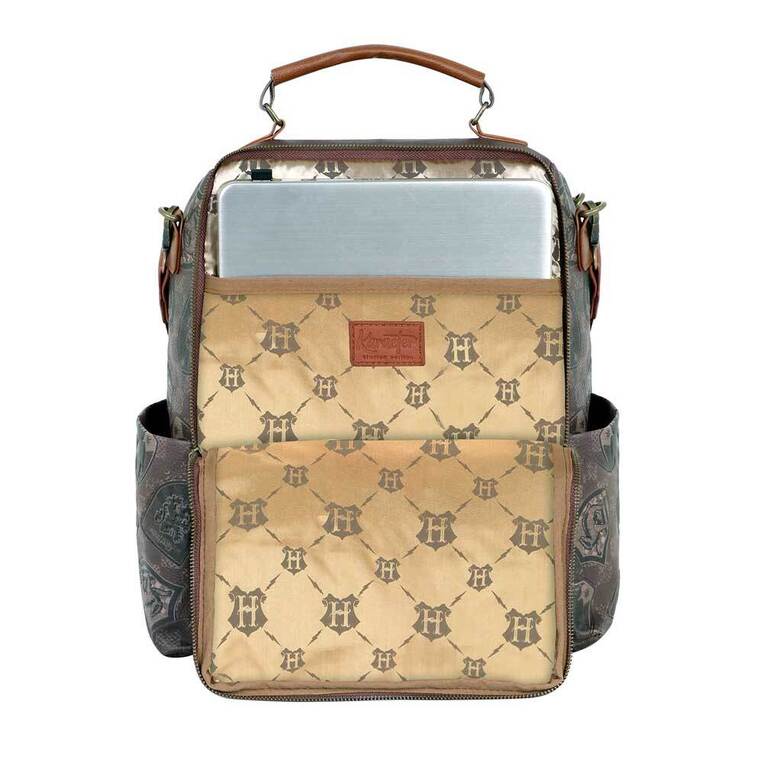 Harry Potter - Hogwarts Houses - Epic BackPack (brown) - KMN04822