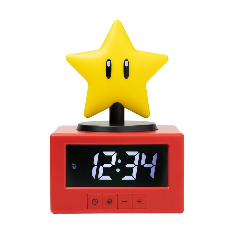 Super Mario Super Star Alarm Clock - PP13708NN