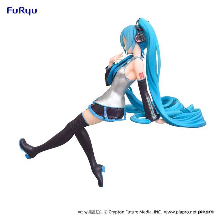 Hatsune Miku Noodle Stopper PVC Statue Kuroboshi Kouhaku Ver. (re-run) 14 cm - FRYU36678