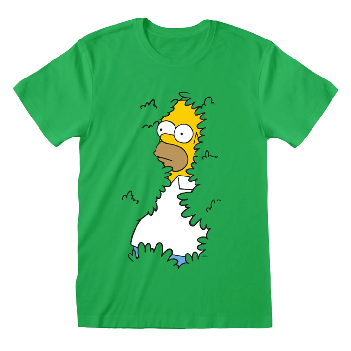 The Simpsons 'Homer Bush' (Green) T-Shirt - SMP07825TSC