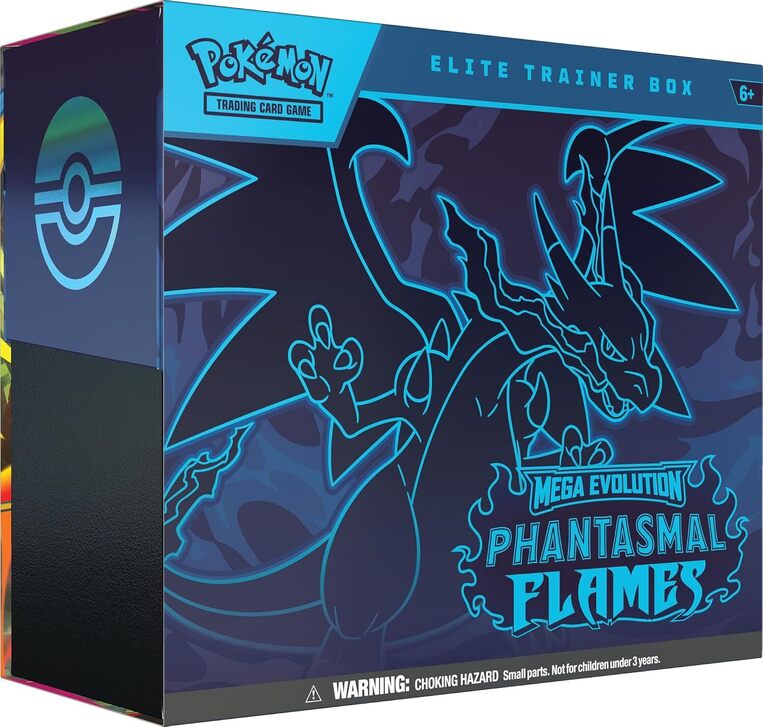 Pokemon TCG Mega Evolution: Phantasmal Flames – Elite Trainer Box - POK101861