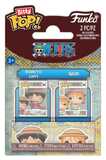 One Piece Bitty POP! Vinyl Figures 2-Pack Monkey D. Luffy & Nami 2 cm