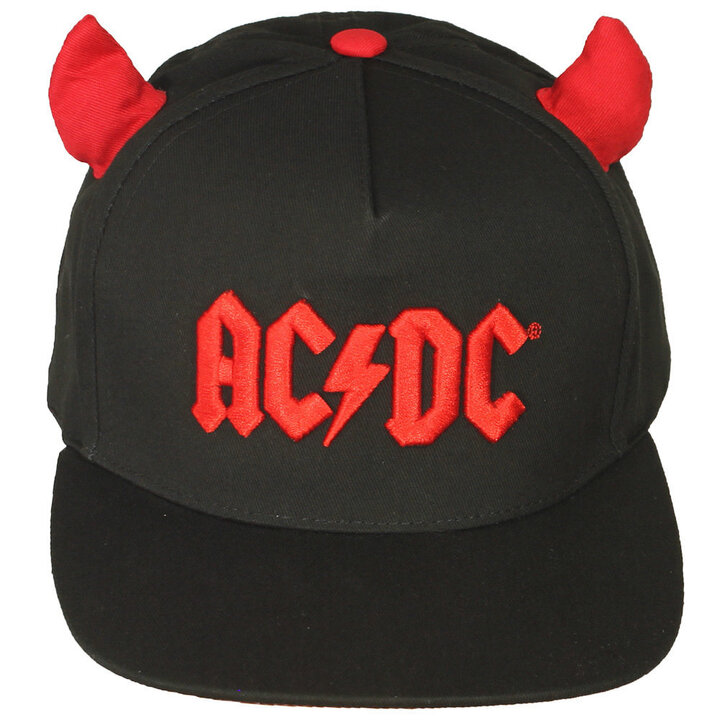 AC/DC Logo & Horn Premium Black Cap - 2200007144