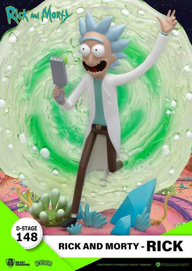 Rick & Morty D-Stage PVC Diorama Rick 14 cm - BKDDS-148