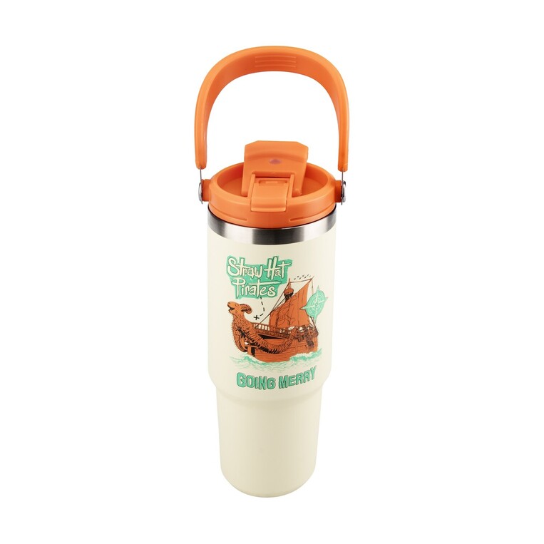 One Piece Jolly Roger Insulated Cup with Top Handle (900ml) - PP16220OPNF