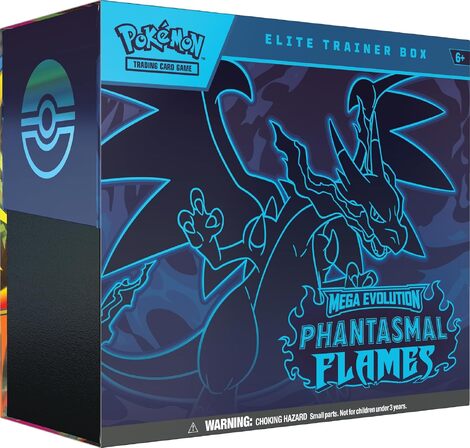 Pokemon TCG Mega Evolution: Phantasmal Flames – Elite Trainer Box - POK101861
