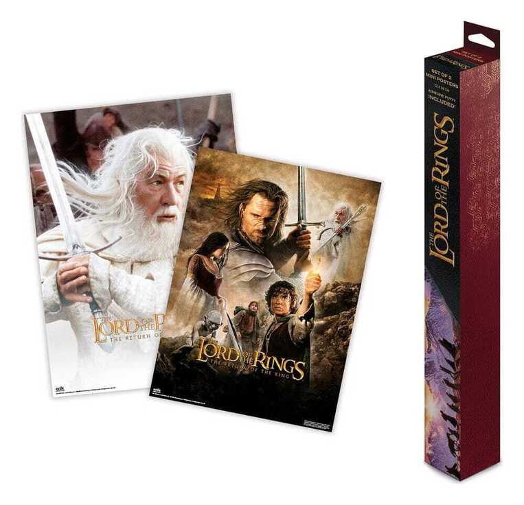 The Lord of the Rings Poster 38 x 52 cm Set of 2 - SETMP009