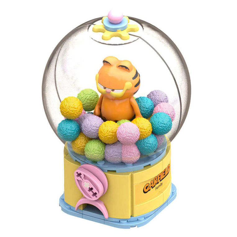 Garfield Gumball Machine Construction Kit 128pcs - PASY-86804