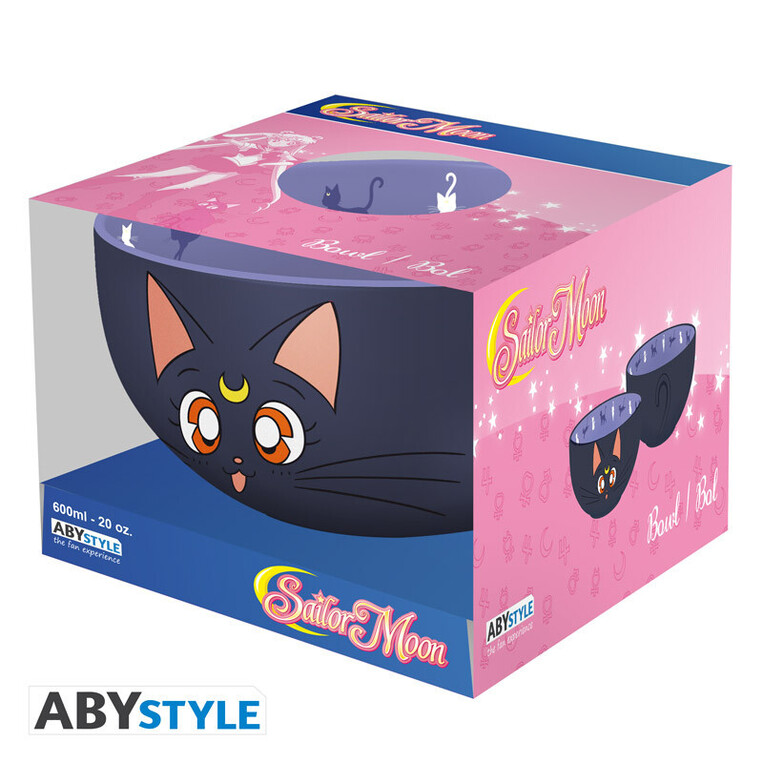 Sailor Moon Bowl 600ml "Luna" - ABYBOL077