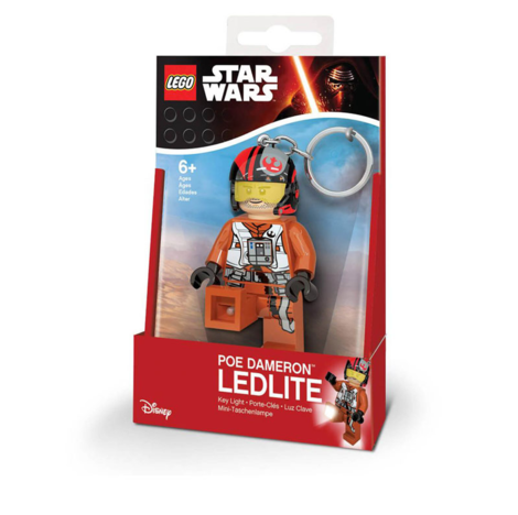 Lego Star Wars Poe Dameron Keychain Light - 298055