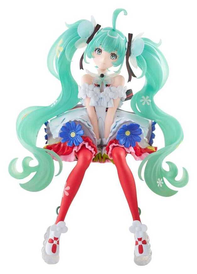 Hatsune Miku Noodle Stopper PVC Statue Japan Live Tour 2025 Blooming 14 cm - FRYU51255