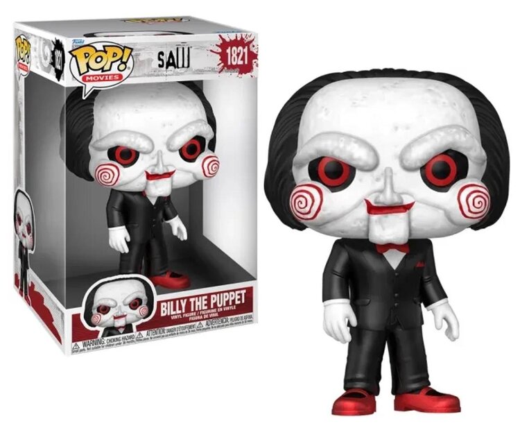 Funko POP! Saw - Billy The Puppet #1821 Jumbosized Figure 