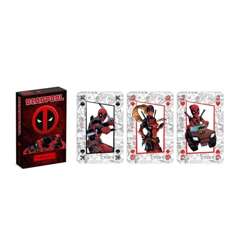 Marvel Waddingtons No.1 - Deadpool Playing Cards - WM04686-EN1