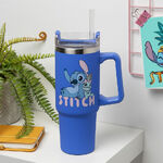 Disney Stitch Blue 900ml Insulated Cup and Straw - PP14794LS