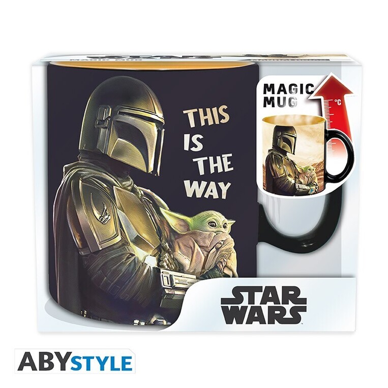 Star Wars The Mandalorian - Mug Heat Change - 460 ml (ceramic) - Mando - ABYMUG969