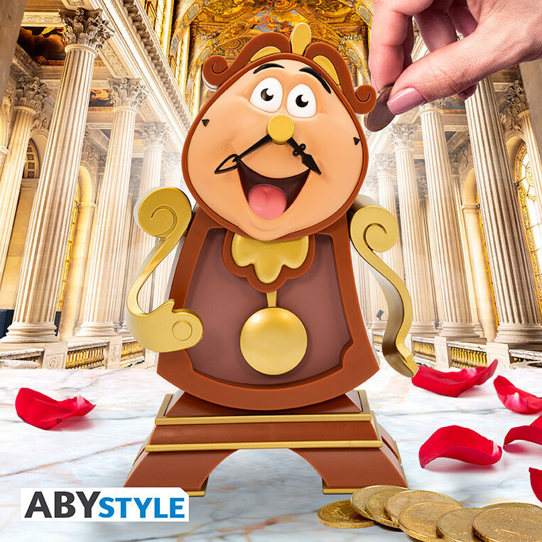 Disney Beauty And The Beast Money Bank Cogsworth - ABYBUS021