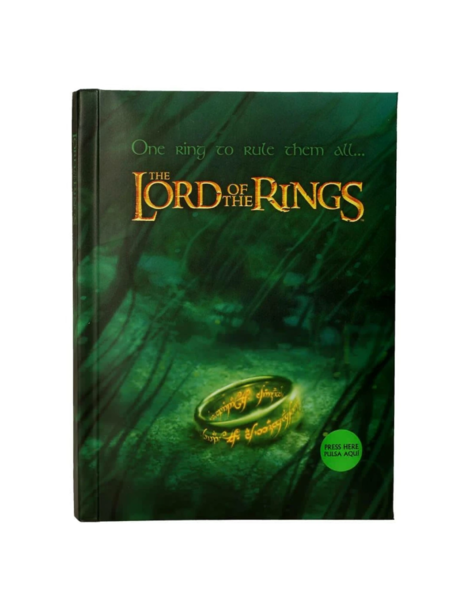 Lord Of The Rings Notebook With Light One Ring To Rule Them All - SDTLTR25132